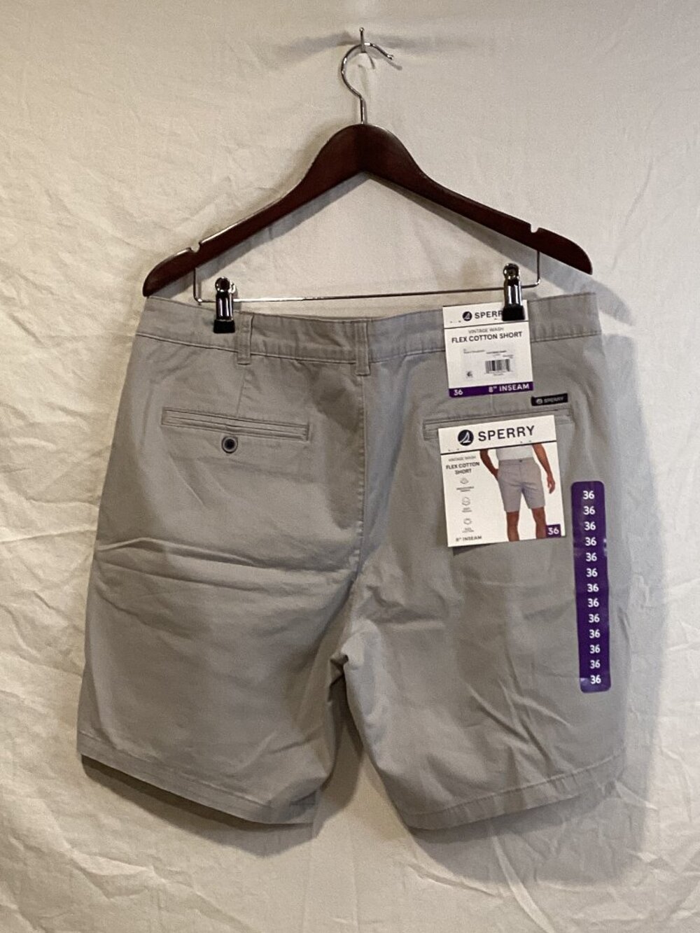 Sperry Men's Flat-Front Shorts - Picture 4 of 5